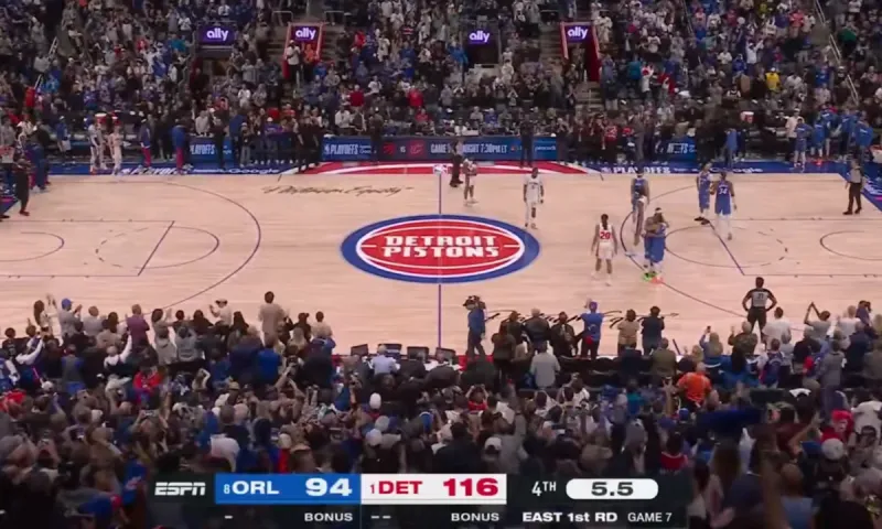 NBA : Οι Πίστονς διέλυσαν τους Μάτζικ στο Game 7 (video highlights)