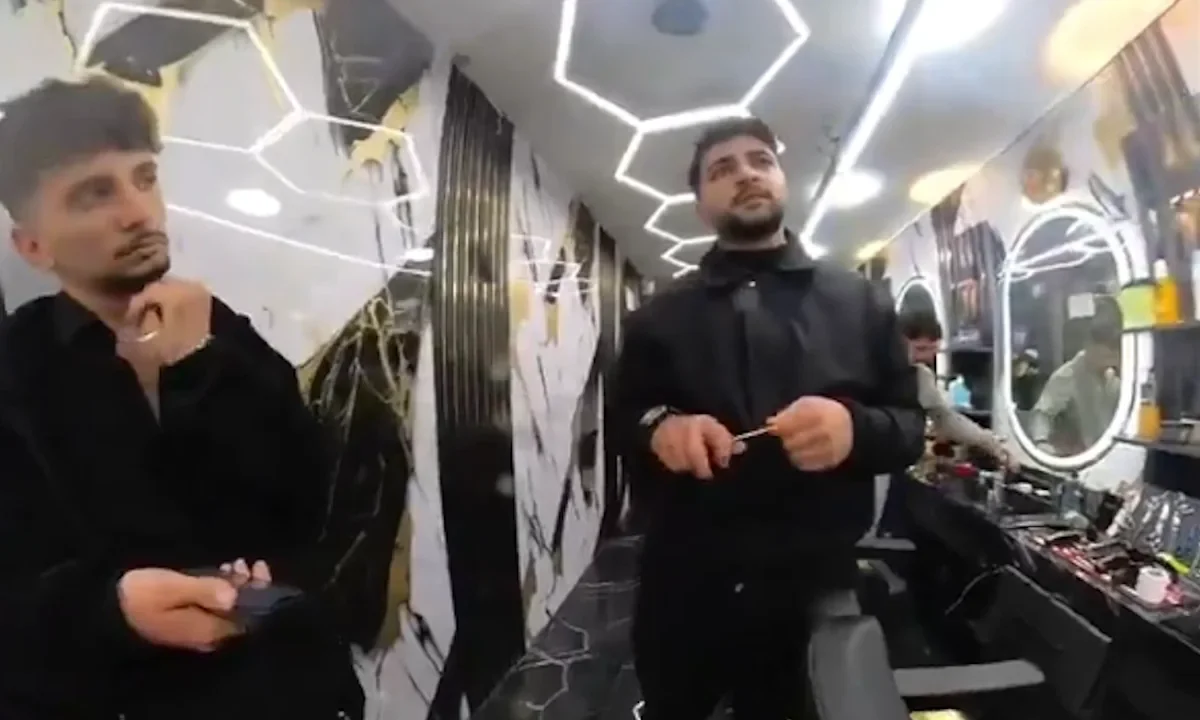κουρέας Κωνσταντινούπολη τουρίστας
