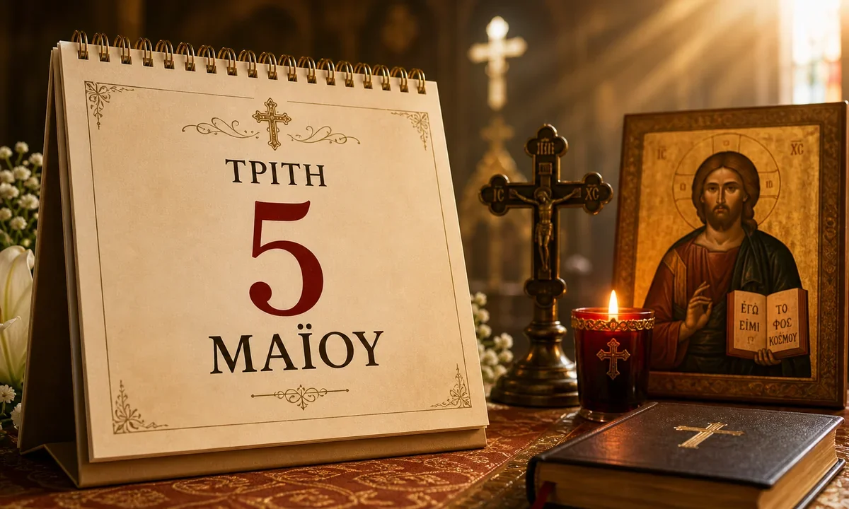 giorti eortologio eortologio 5 maiou
