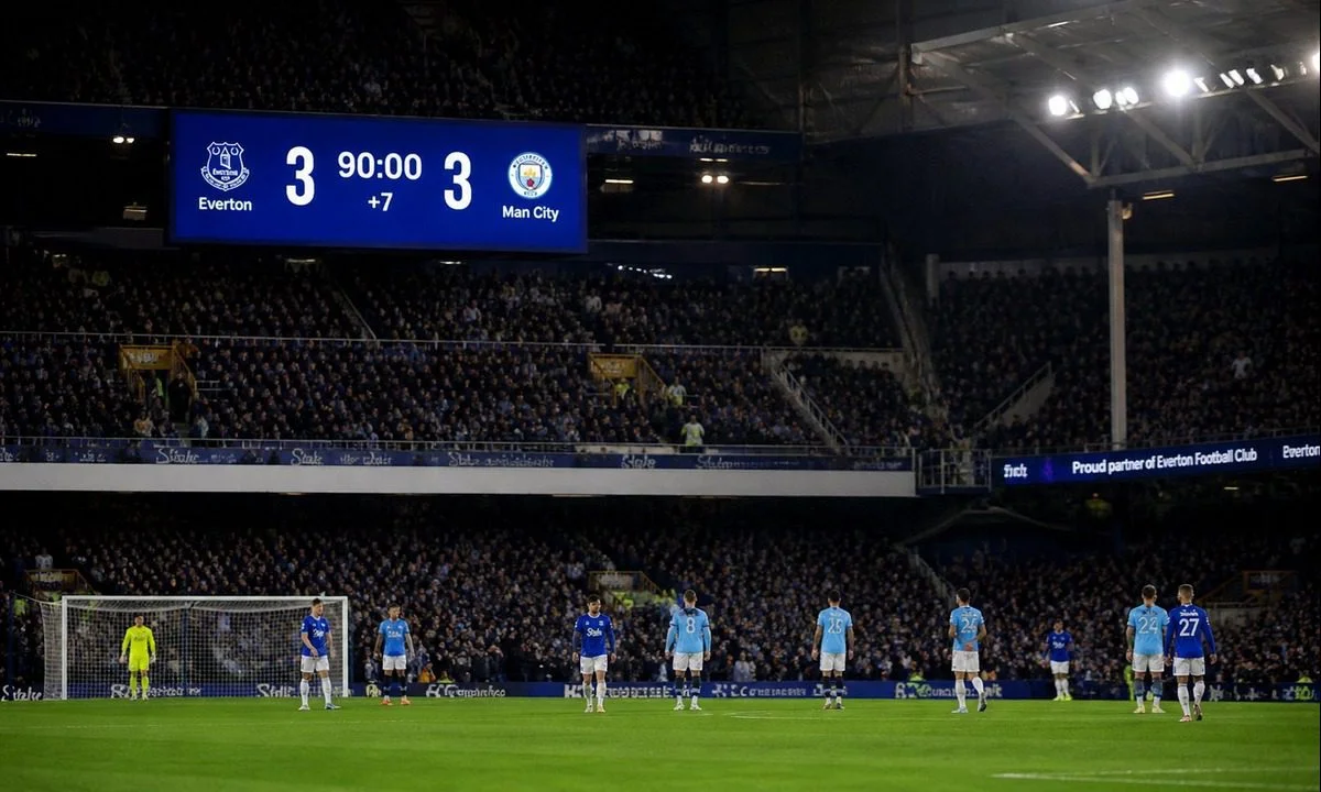 premier league podosfairo everton manchester city