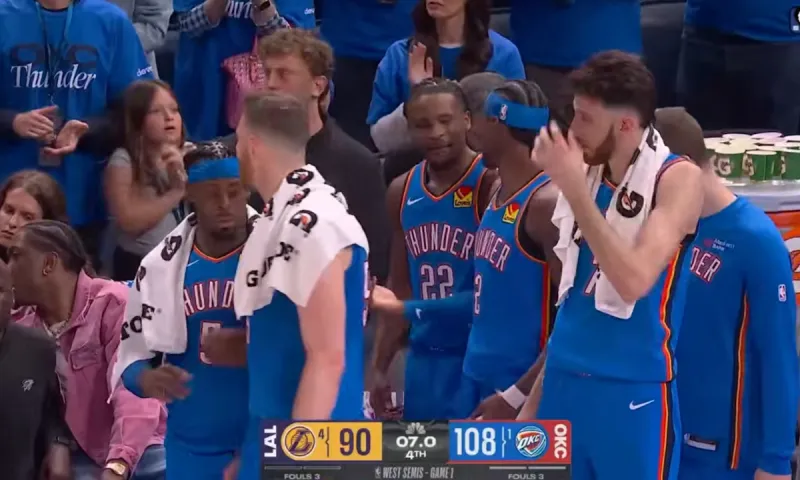 NBA : Οι Θάντερ πάτησαν γκάζι και λύγισαν τους Λέικερς στο Game 1 (video)