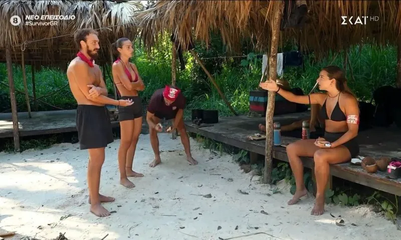 Survivor: Χαμός στην καλύβα: «Μη ζηλεύεις πολύ» – «Τέλος, μη μιλάς άλλο, κλείσ’ το!»