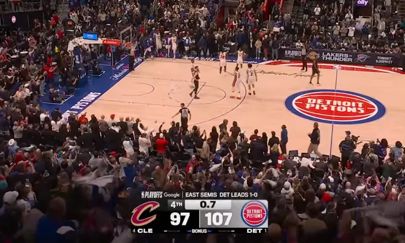 NBA : Οι Πίστονς νίκησαν τους Καβαλίερς και έκαναν το 2-0 (Highlights video)