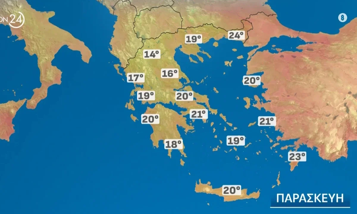 Καιρός λασποβροχές και ζέστη