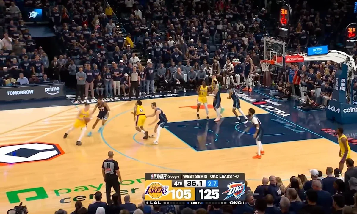 Thunder νίκη Lakers 2-0