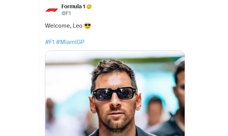 Πως ο Μέσι έκανε ρεκόρ στη Formula 1