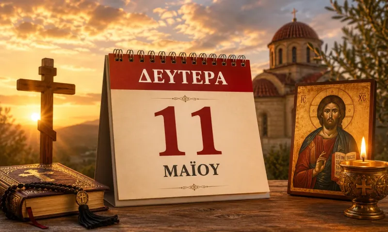 Δευτέρα 11 Μαΐου - Ποιοι γιορτάζουν σήμερα