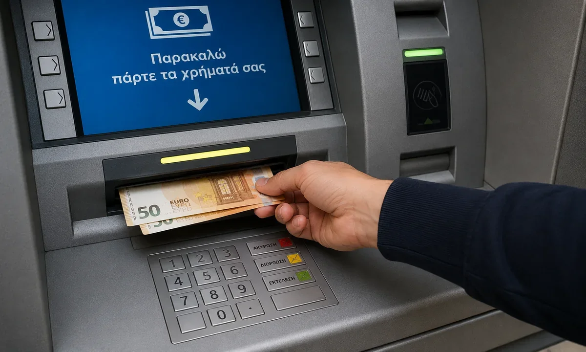 metrita ATM analipseis ilektronikes sunallages