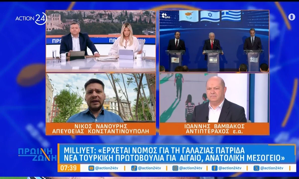 Η Γαλάζια Πατρίδα και η νέα πίεση της Άγκυρας στο Αιγαίο