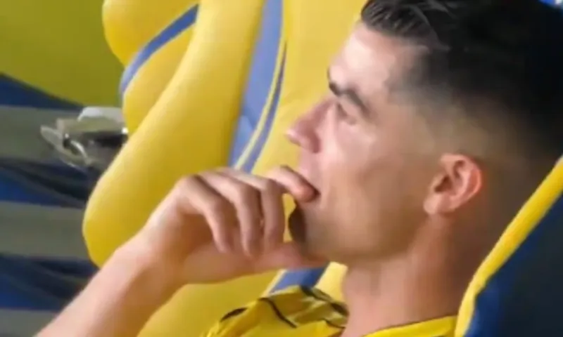 Ο Ρονάλντο δεν άντεξε μετά το 1-1 στο 98 (video)