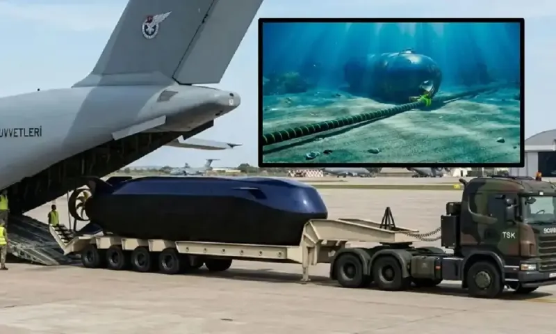 Τουρκικό υποβρύχιο drone ανησυχεί το Ισραήλ