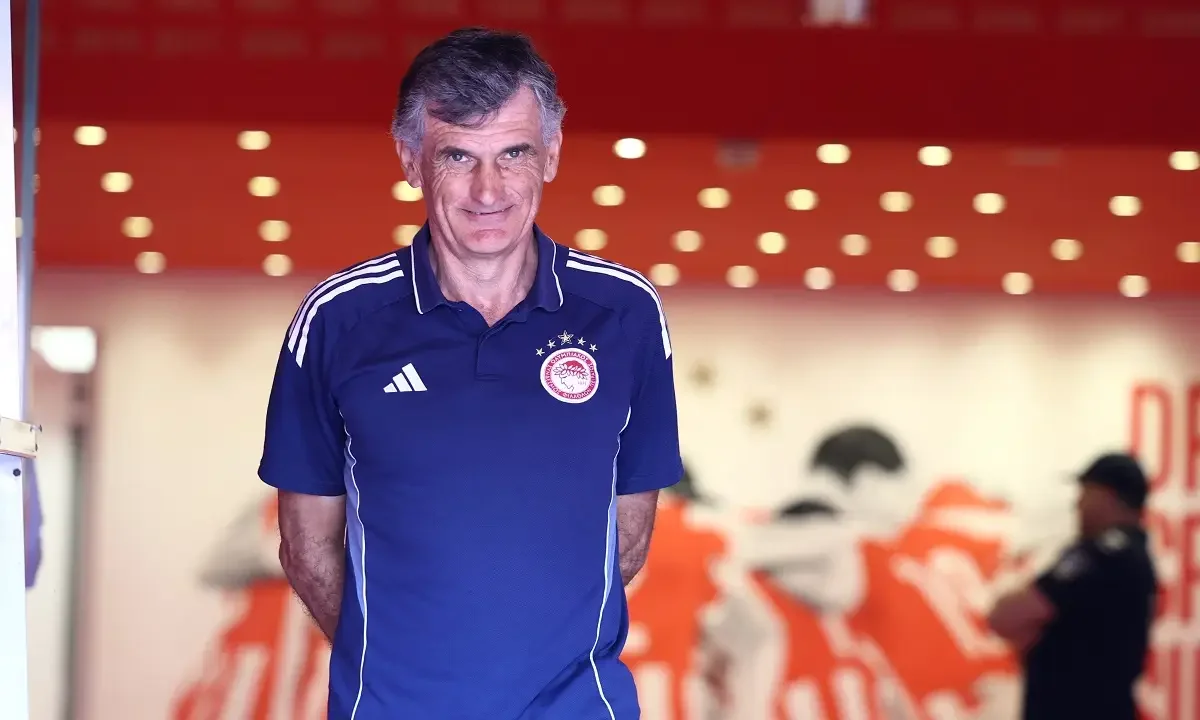 jose luis mendilibar, olympiacos