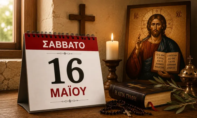 Σάββατο 16 Μαΐου - Ποιοι γιορτάζουν σήμερα