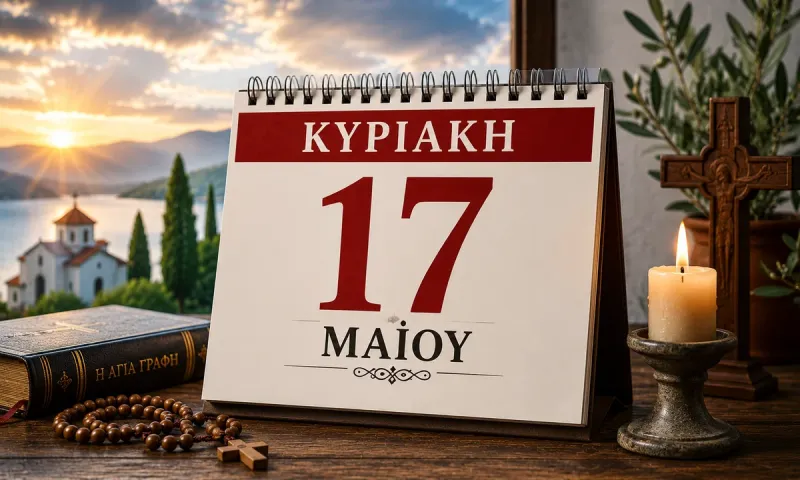 Κυριακή 17 Μαΐου - Ποιοι γιορτάζουν σήμερα