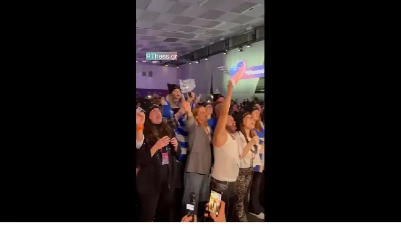 Eurovision: Οι αντιδράσεις στο press center στην εμφάνιση του Akylas