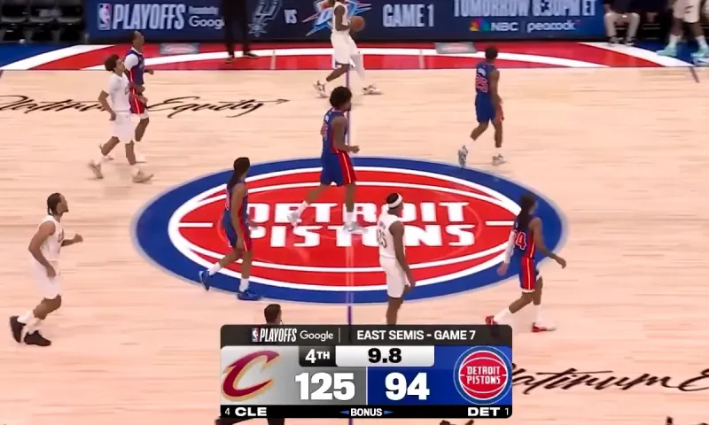 Οι Καβαλίερς διέλυσαν τους Πίστονς στο Game 7 και πέρασαν στους τελικούς της Ανατολής (video)