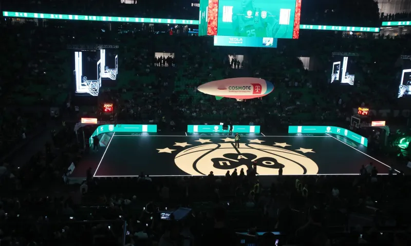 Final Four Euroleague: «Κόκκινη» γωνία στο T-Center Athens για τον Ολυμπιακό