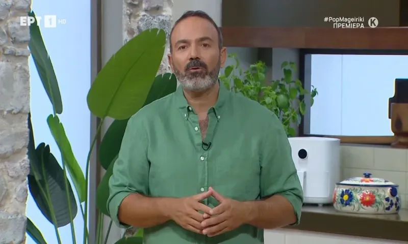 Ανδρέας Λαγός: Η ΕΡΤ θέλει και τη νέα χρονιά την «ΠΟΠ μαγειρική»