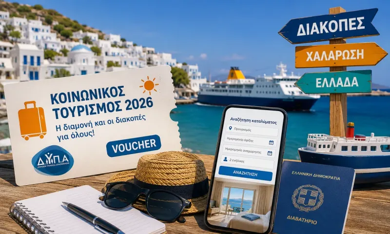 Κοινωνικός Τουρισμός 2026: Τι κάνουν οι δικαιούχοι μετά τα οριστικά αποτελέσματα