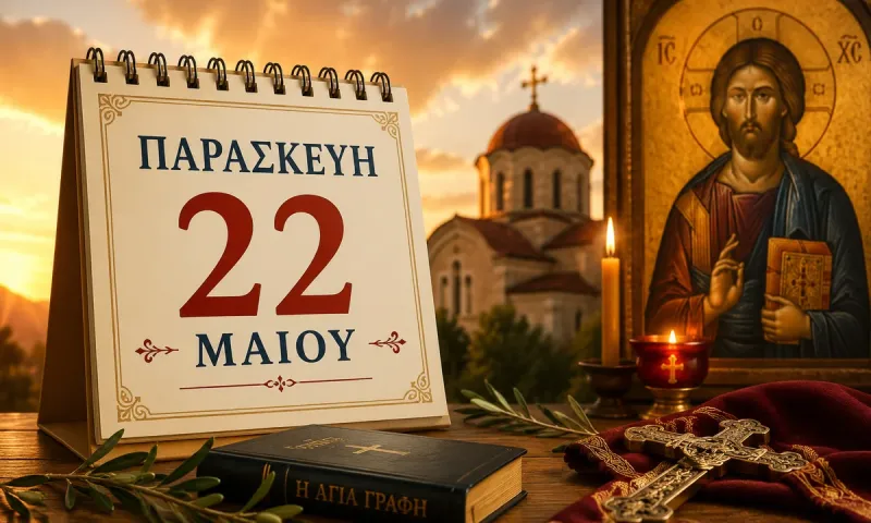 Παρασκευή 22 Μαΐου - Ποιοι γιορτάζουν σήμερα