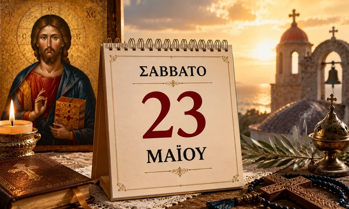 giorti eortologio eortologio 23 maiou