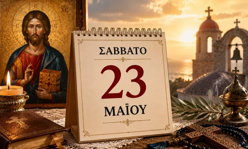 Σάββατο 23 Μαΐου - Ποιοι γιορτάζουν σήμερα