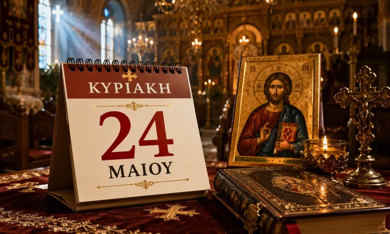 Κυριακή 24 Μαΐου - Ποιοι γιορτάζουν σήμερα