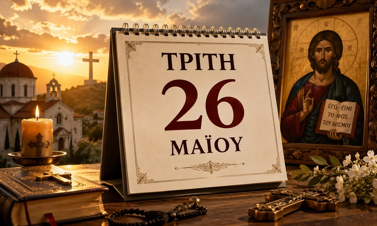 giorti eortologio eortologio 26 maiou