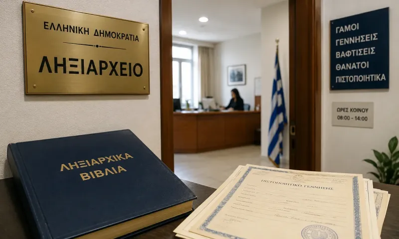 Ληξιαρχεία: Έρχονται ψηφιακές διαδικασίες για γάμους, γεννήσεις και πιστοποιητικά