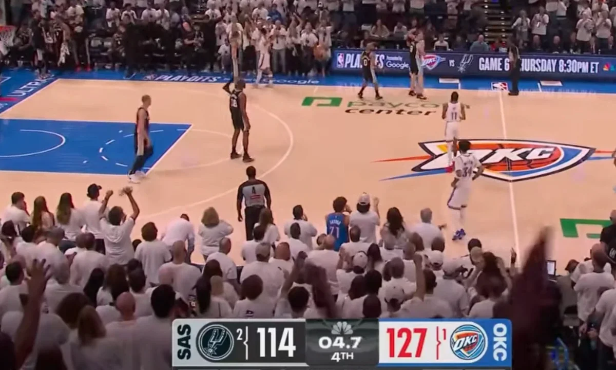 Thunder και Spurs στο Game 5 των τελικών της Δύσης στο NBA