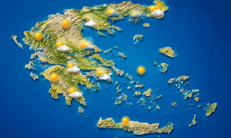 Καιρός σήμερα: Τρίτη 2 Ιουνίου