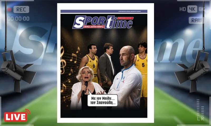 Πρωτοσέλιδο Spοrtime (4/6): Ο θρυλικός «Kill Bill» επιστρέφει στην Ελλάδα και τη Θεσσαλονίκη για να γράψει ιστορία