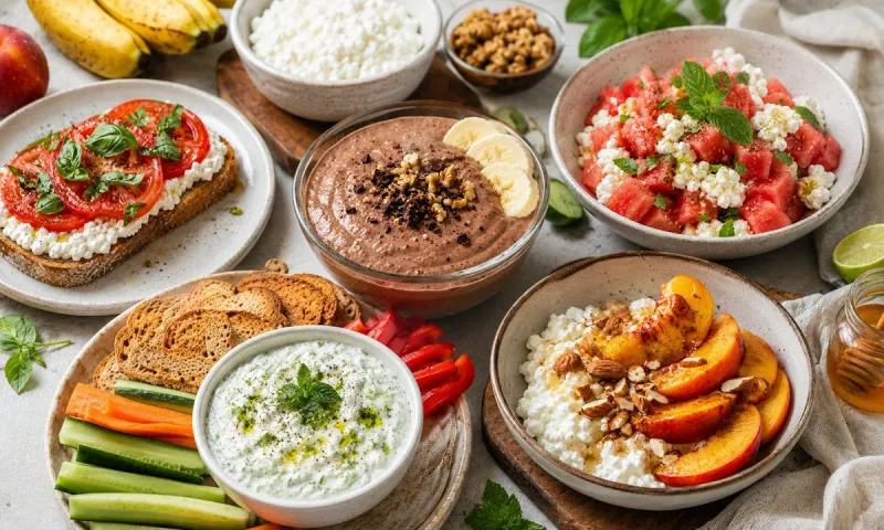 cottage cheese: 5 γρήγορες καλοκαιρινές συνταγές που μπορείς να απολαύσεις χωρίς τύψεις