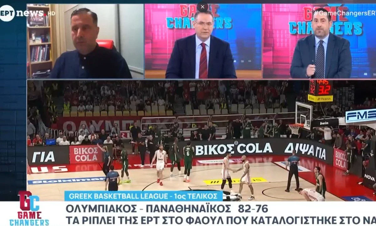 Μετά και τη λήψη που έδειξε ο Ολυμπιακός για τη φάση με τον Ναν και τον Φουρνιέ, ο Βαγγέλης Ιωάννου κράτησε αποστάσεις…