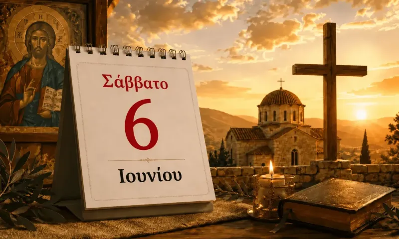 Ποιοι γιορτάζουν σήμερα – Σάββατο 6 Ιουνίου