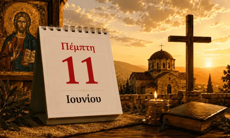 Ποιοι γιορτάζουν σήμερα – Πέμπτη 11 Ιουνίου