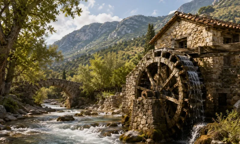 Ένας Γάλλος περιηγητής του 1811 έγραφε για τους νερόμυλους και τις τέχνες των Ελλήνων