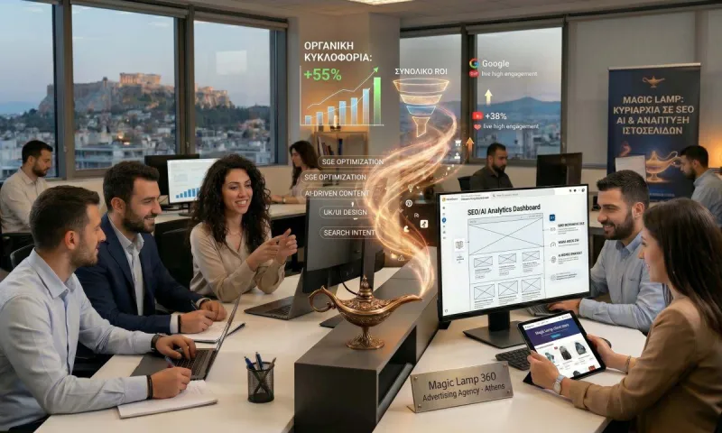 Magic Lamp : AI SEO και Google 2026 - Γιατί οι επιχειρήσεις που δεν προσαρμόζονται μένουν πίσω