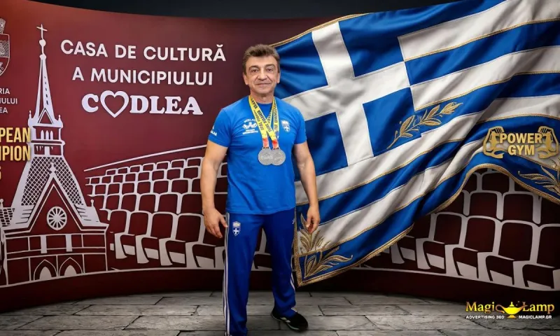 Διπλή ευρωπαϊκή διάκριση για τον ασταμάτητο Αντώνη Πανάρετο στο πρωτάθλημα χειροπάλης της Ρουμανίας