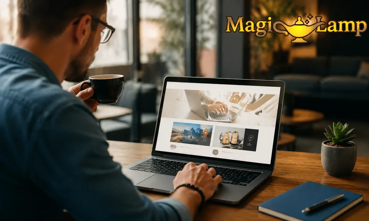 Magic Lamp και ολοκληρωμένη προβολή επιχείρησης για περισσότερους πελάτες