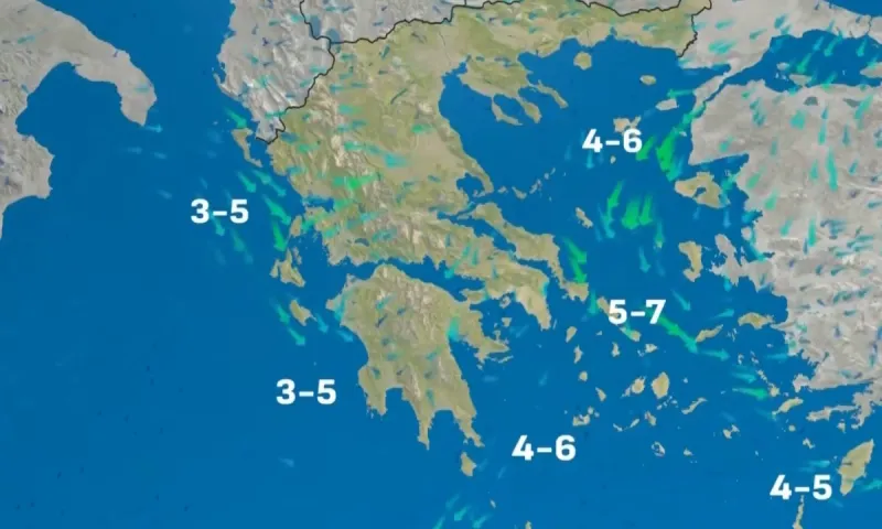 Έρχεται καμίνι μέχρι την Πέμπτη – Ζέστη στα όρια του καύσωνα, ανάσα από Παρασκευή