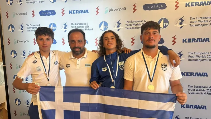 Ασημένιο μετάλλιο για την Ελλάδα στο Παγκόσμιο Πρωτάθλημα Lightning Youth οι Α. Πάλλης, Μ. Αγγελιδάκης και Σ. Ραγκούσης!