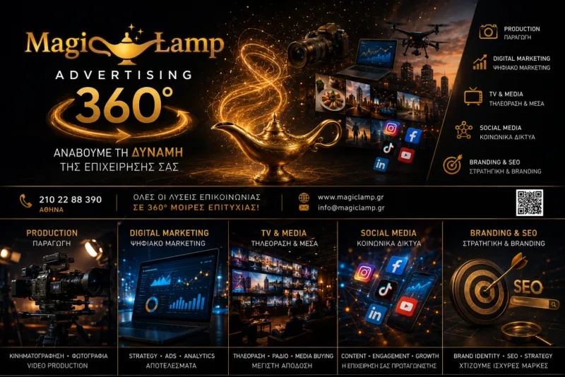 Τοπικό SEO και τεχνητή νοημοσύνη πώς η Advertising 360 Magic Lamp φέρνει πελάτες στην πόρτα σας