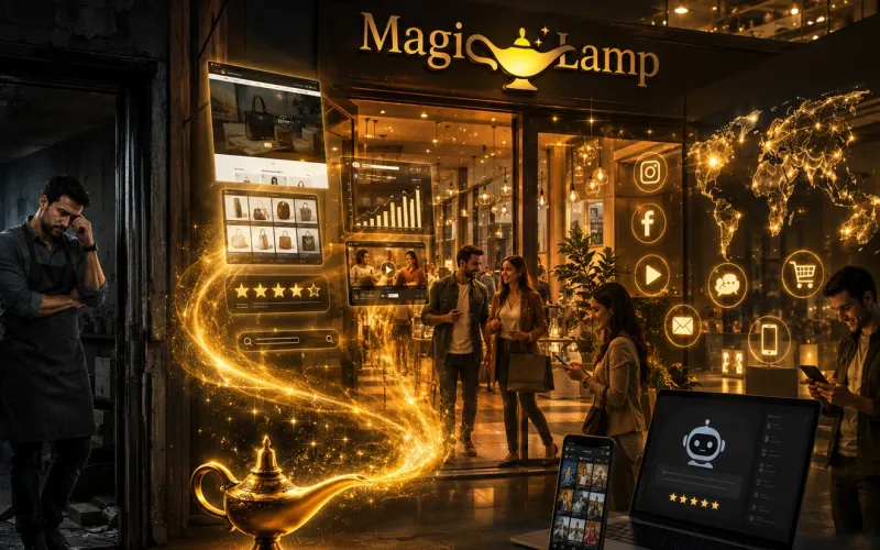 Magic Lamp: Η επιχείρησή σου δεν χρειάζεται άλλη διαφήμιση – Χρειάζεται να γίνει η πρώτη επιλογή