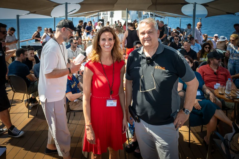 Amandine CARRIER, VP Marketing Western Europe - Ηλίας Ραβάνηs, Διευθύνων Σύμβουλος Ελλάδα | Κύπρος
