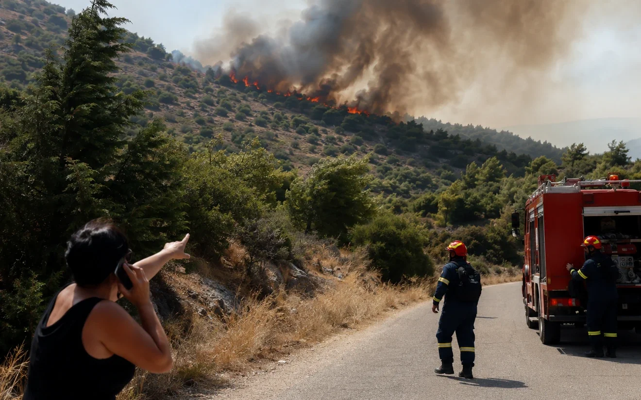 Οδηγίες προστασίας και άμεσης αντίδρασης σε πυρκαγιά