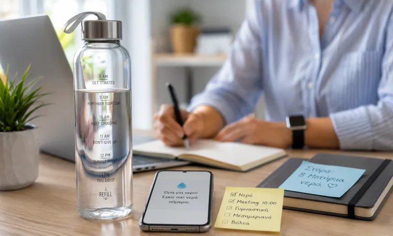 Ενυδάτωση: Πώς να μην ξεχνάτε το νερό μέσα στη μέρα