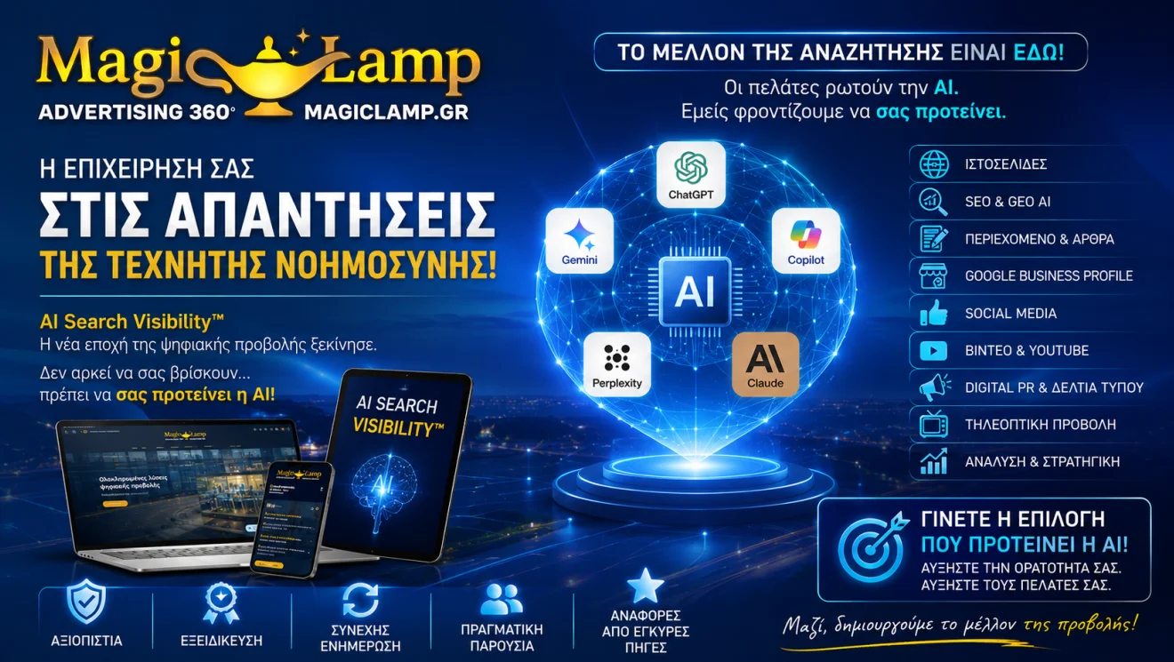 Magic Lamb Digital advertising για τις επιχειρήσεις 