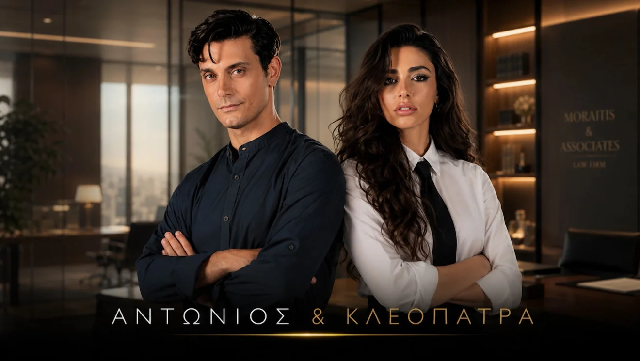 ΑΝΤΩΝΙΟΣ & ΚΛΕΟΠΑΤΡΑ η νέα σειρά του ΣΚΑΪ