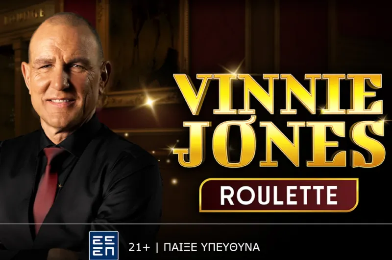 Vinnie Jones Roulette: Ένας θρύλος των γηπέδων σε ρόλο dealer